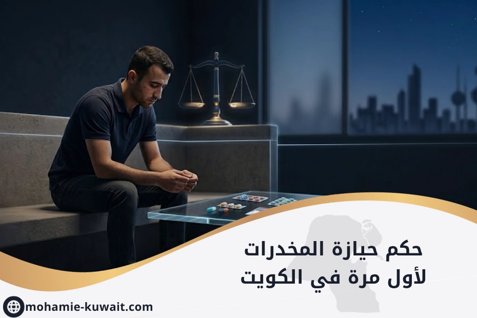 حكم حيازة المخدرات لأول مرة في الكويت