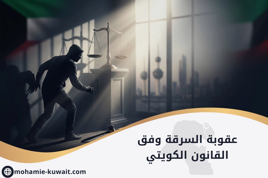 عقوبة السرقة وفق القانون الكويتي
