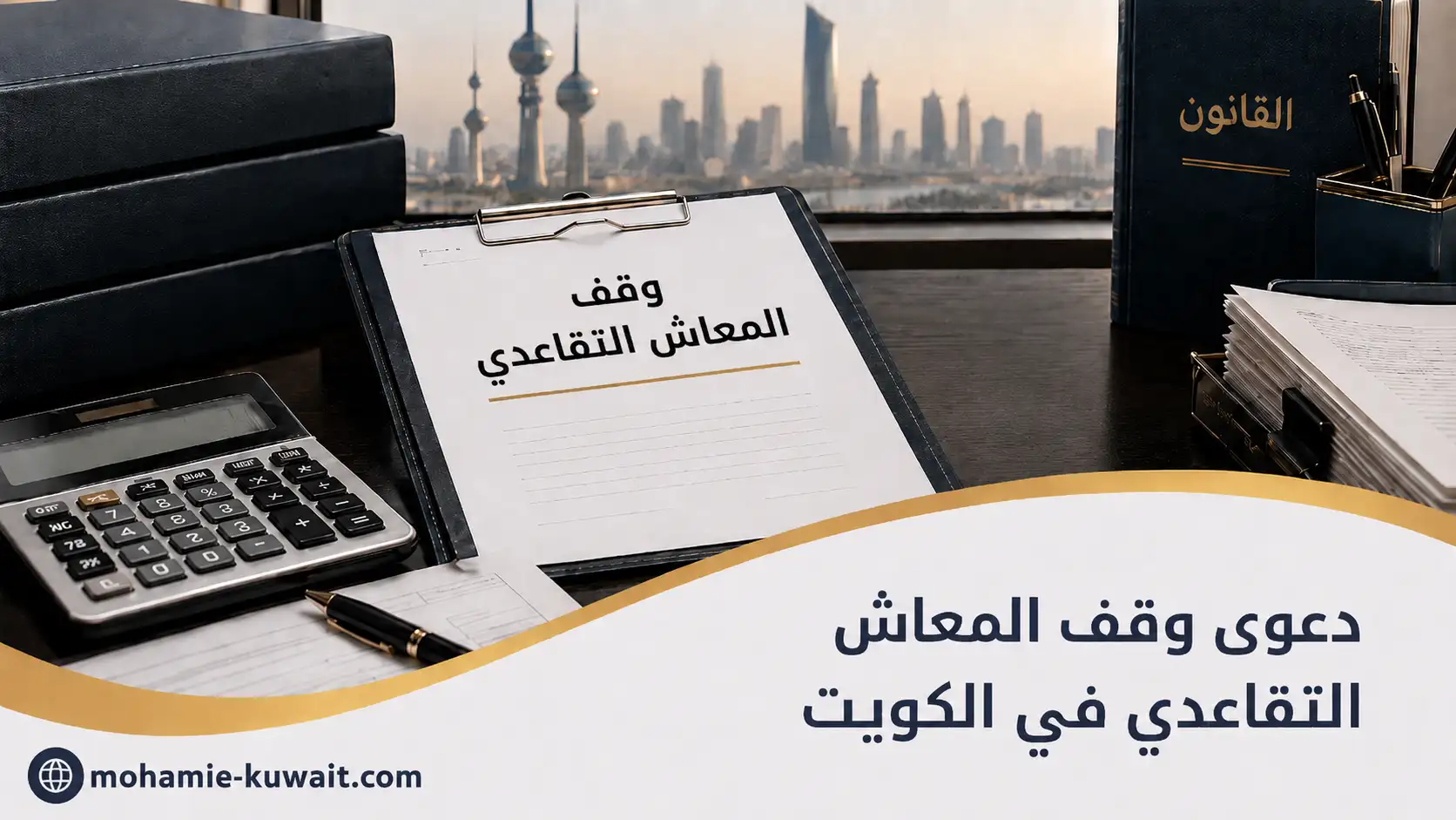 دعوى وقف المعاش التقاعدي في الكويت: الإجراءات والمستندات