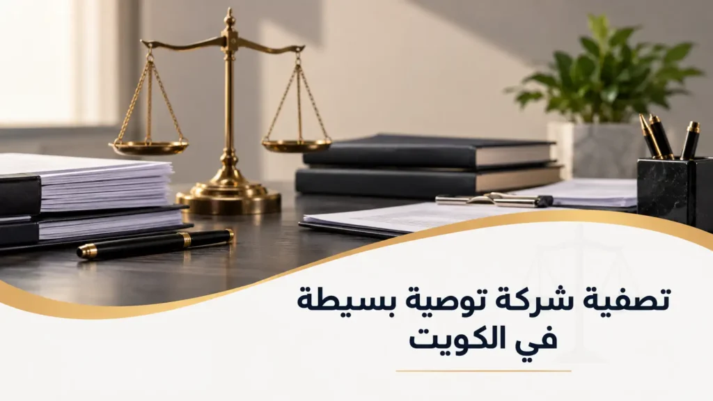 تصفية شركة توصية بسيطة في الكويت